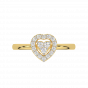 Heart Vibes Diamond Ring