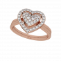  Heart Shaped Diamond Ring