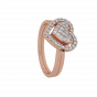  Heart Shaped Diamond Ring