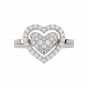  Heart Shaped Diamond Ring