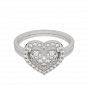  Heart Shaped Diamond Ring