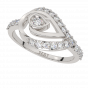 Paisley Playfield Diamond Ring