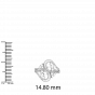 Twin Twig Diamond Ring