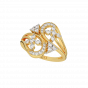 Twin Twig Diamond Ring