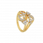 Twin Twig Diamond Ring