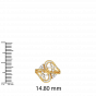 Twin Twig Diamond Ring