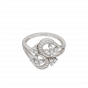 Twin Twig Diamond Ring