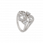 Twin Twig Diamond Ring