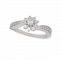  Floral Fleet Diamond Ring