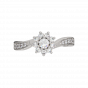  Floral Fleet Diamond Ring