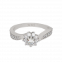  Floral Fleet Diamond Ring