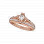 Stylish Solitaire Diamond Ring