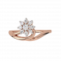 Floral Sway  Diamond Ring