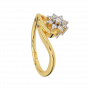 Floral Sway  Diamond Ring