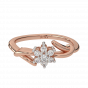 Floral Aura Diamond Ring