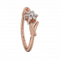 Floral Aura Diamond Ring