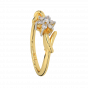 Floral Aura Diamond Ring