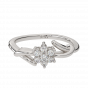 Floral Aura Diamond Ring