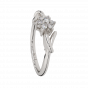 Floral Aura Diamond Ring