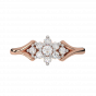 Floral Finesse Diamond Ring