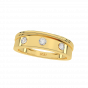  Glitter Band Diamond Men's Ring