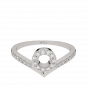 Loop N Lace  Diamond Ring
