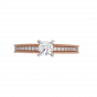 The Fine Solitaire Diamond  Ring