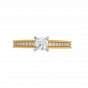 The Fine Solitaire Diamond  Ring