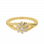 Glorious Flower Diamond Ring