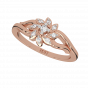 Glorious Flower Diamond Ring