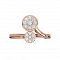 You & I Gold Diamond Ring