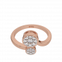 You & I Gold Diamond Ring