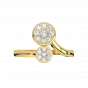 You & I Gold Diamond Ring