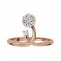  Spring Flower Diamond Ring