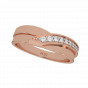  Golden Tones  Diamond Ring