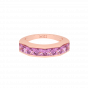 Sunset pink ring