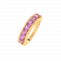 Sunset pink ring