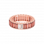 Wine infinity bugette ring