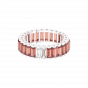 Wine infinity bugette ring