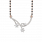 Demure Diamond Mangalsutra Pendant