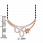 Beguiling Diamond Mangalsutra Pendant