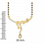 Heaven Diamond Mangalsutra Pendant