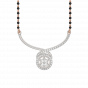 Propitious Diamond Mangalsutra Pendant