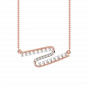 Zigzag Diamond Pendant