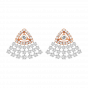 Pyramid Diamond Earrings