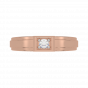 Dual Tone Diamond Band 