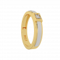 Dual Tone Diamond Band 