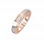 Dual Tone Diamond Band 