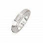 Dual Tone Diamond Band 