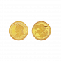 The 22kt Gold Coin ( Ginni ) of 2 Grams